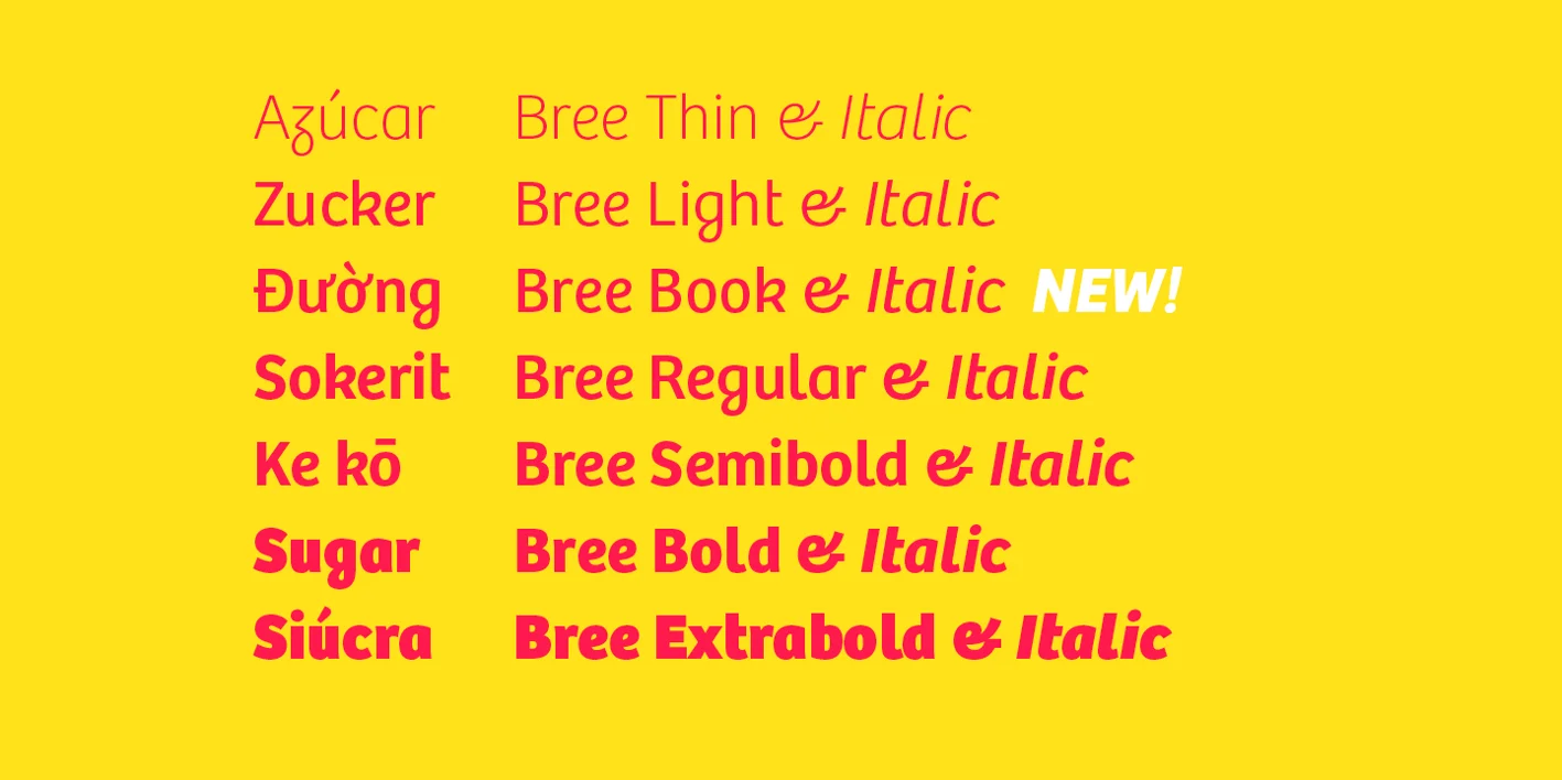 Bree Font