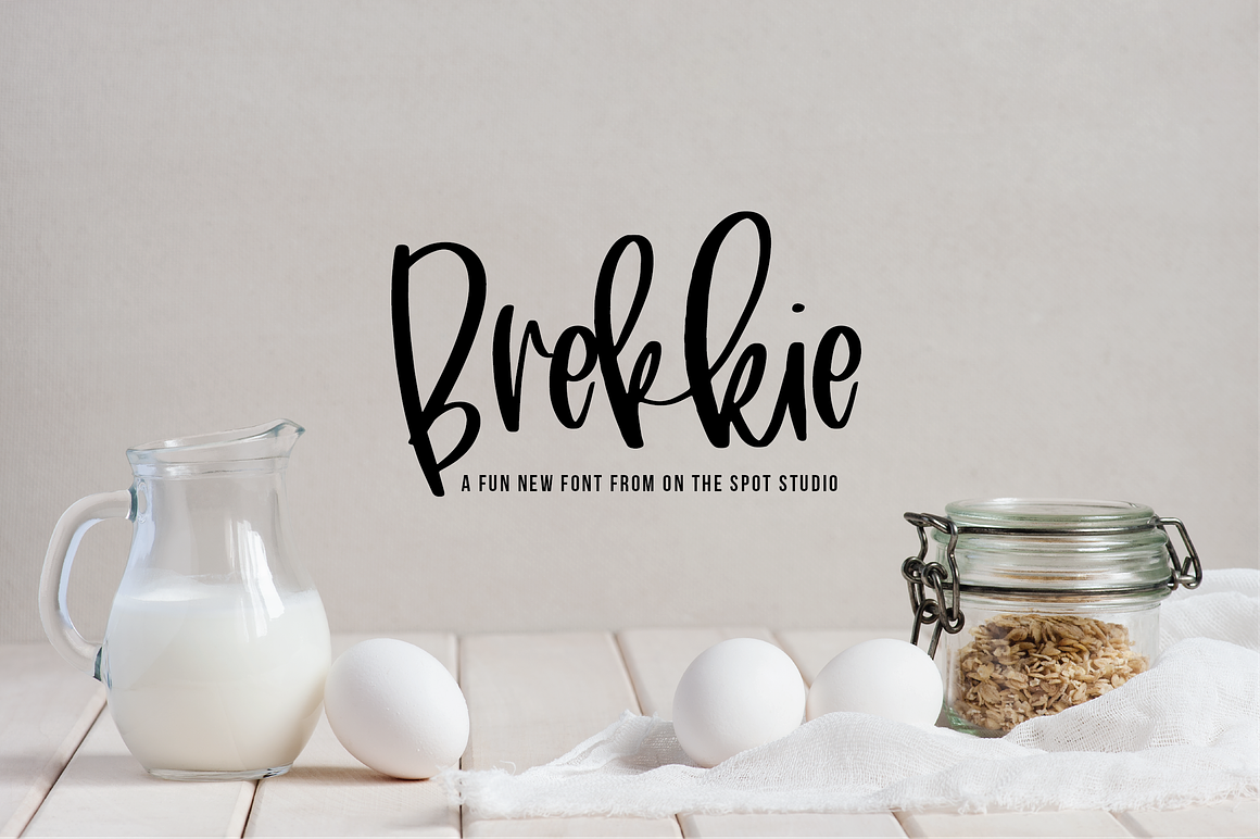 Brekkie Font Free Download