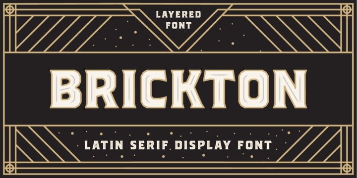 Brickton Font Free Download