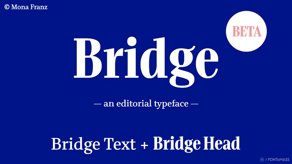 Bridge Font Free Download