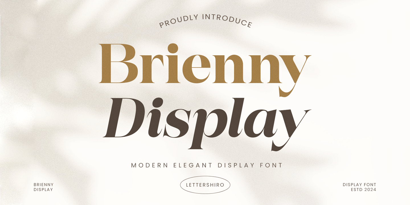 Brienni Display Branding Free Download Free Download