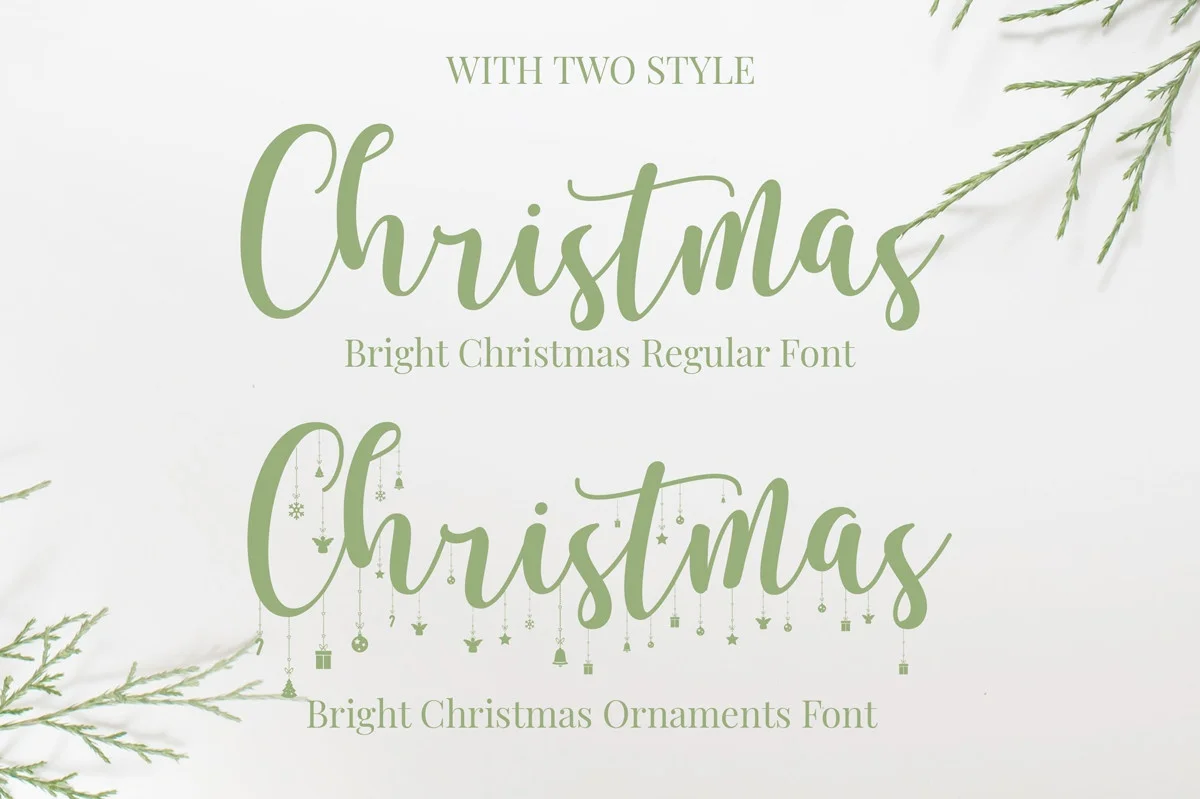 Bright Christmas Font