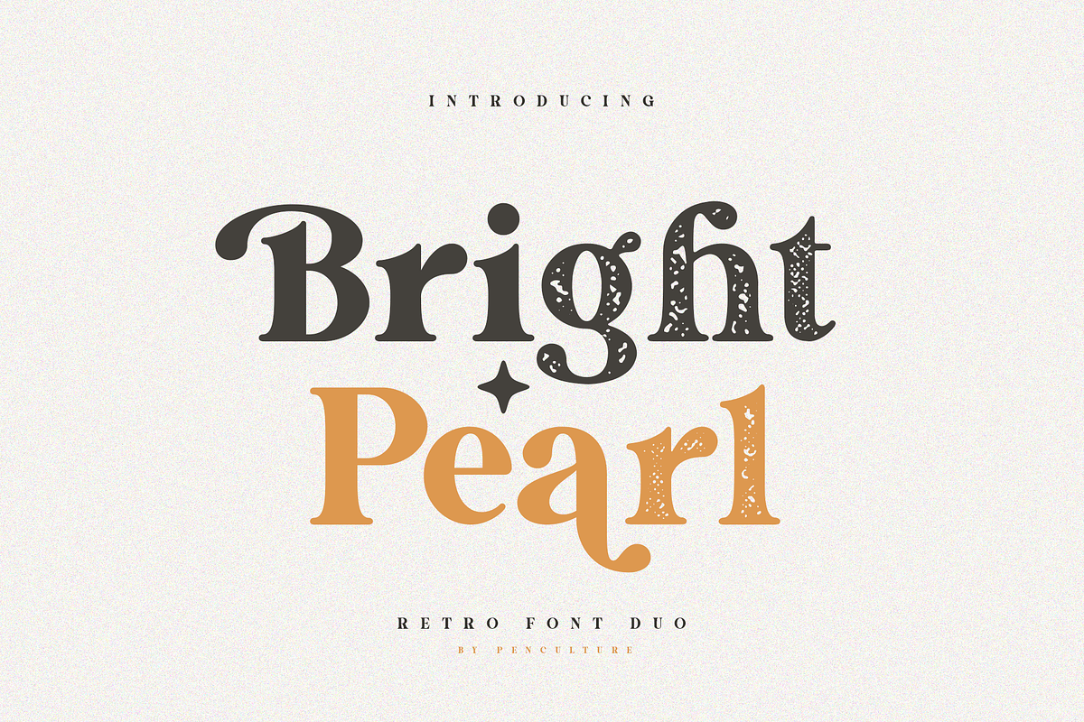 Bright Pearl Retro Serif Font Free Download Free Download