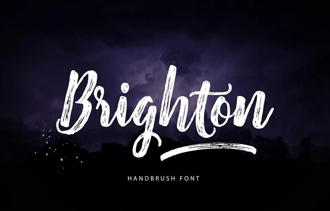 Brighton Script Font Free Download Free Download