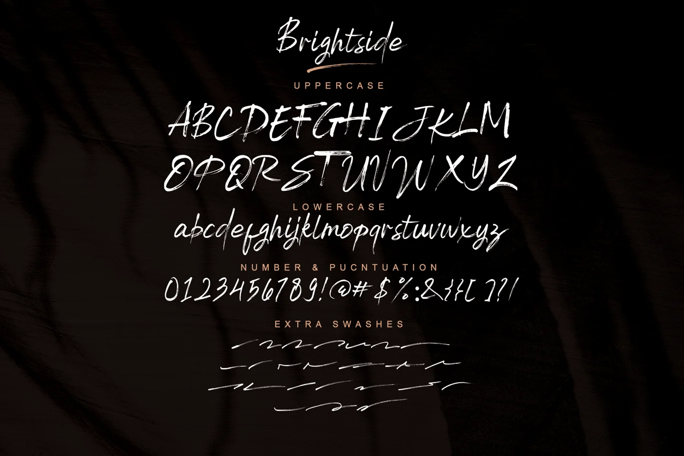 Brightside Brush Font