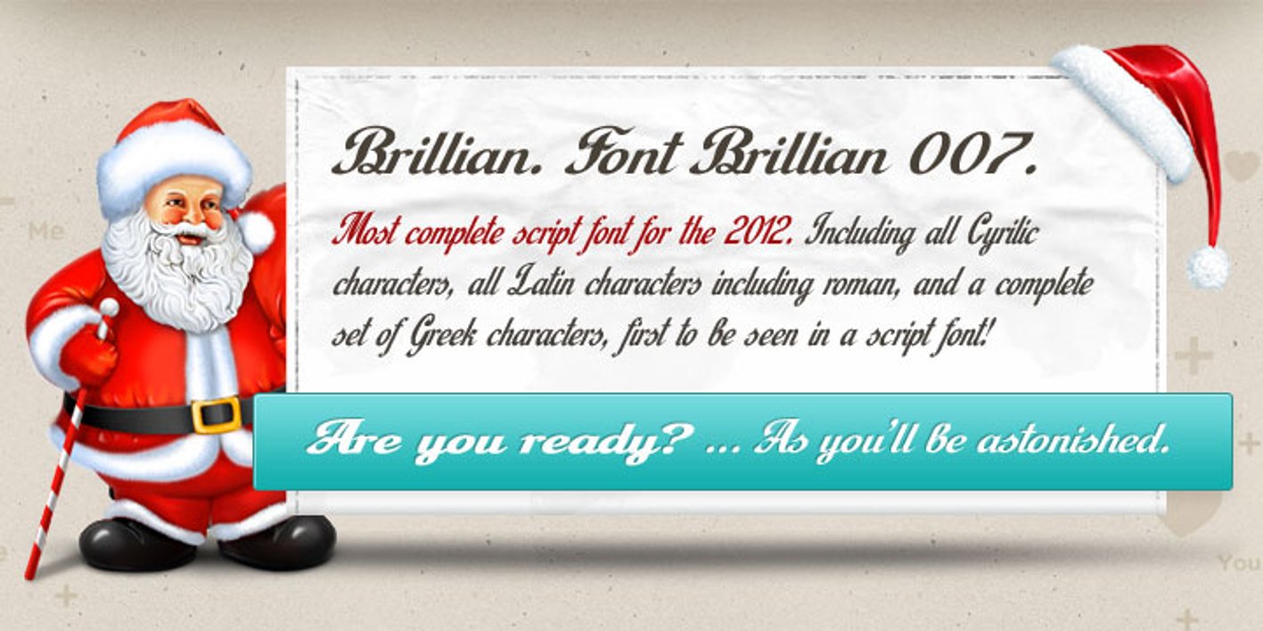 Brillian Font Free Download