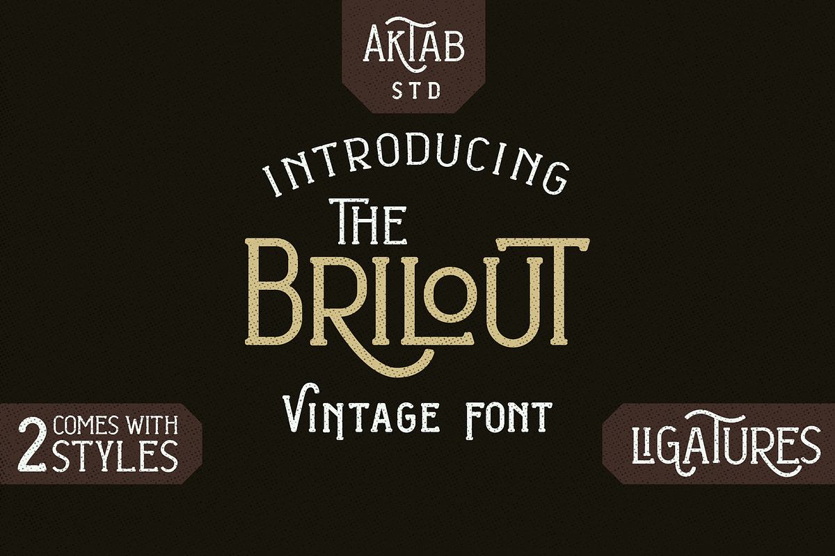 Brilout Display Font Free Download Free Download