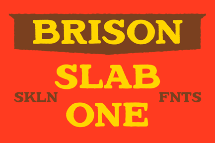 Brison Slab One Font