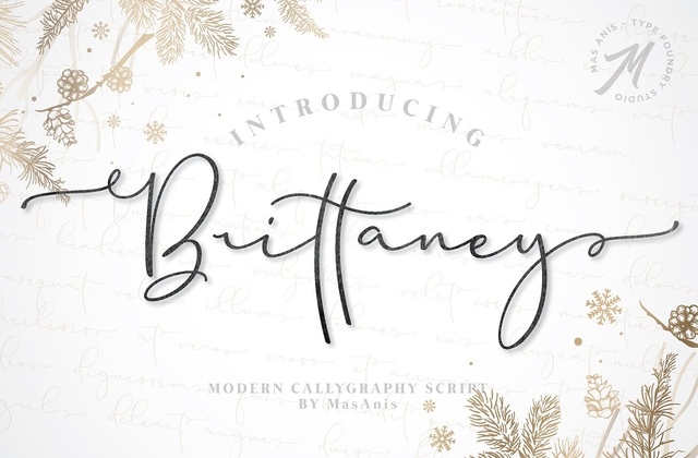 Brittaney Font Free Download