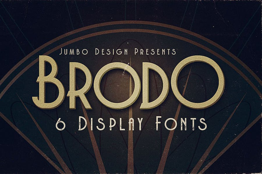 Brodo - Display Font Free Download