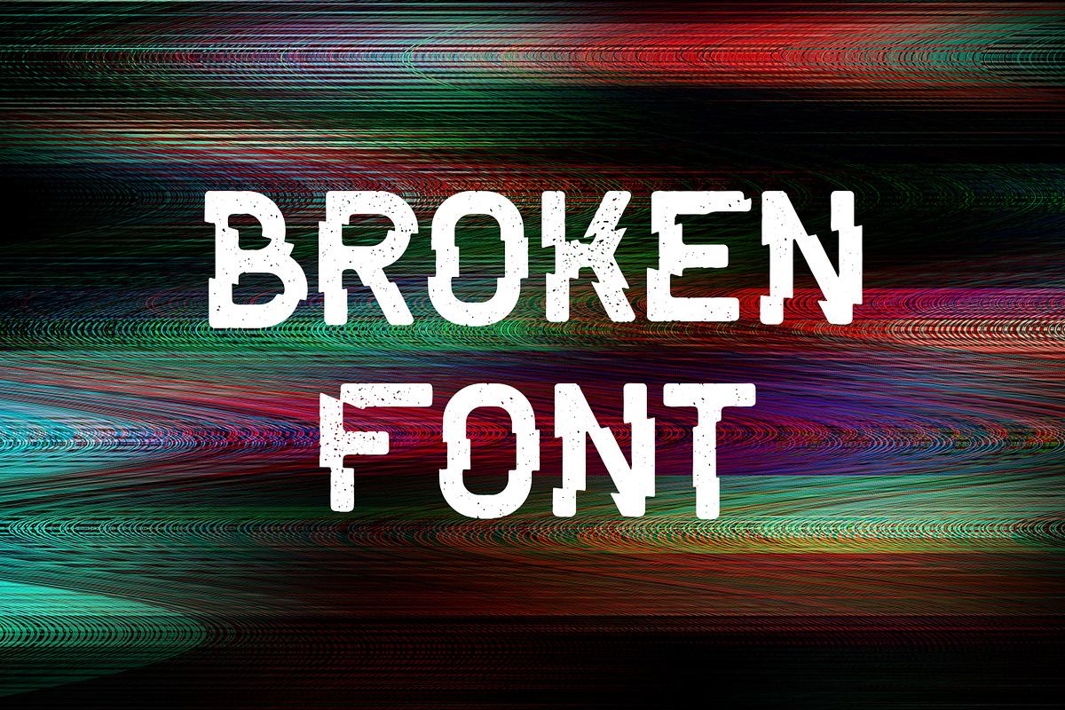 Broken Font Free Download Free Download