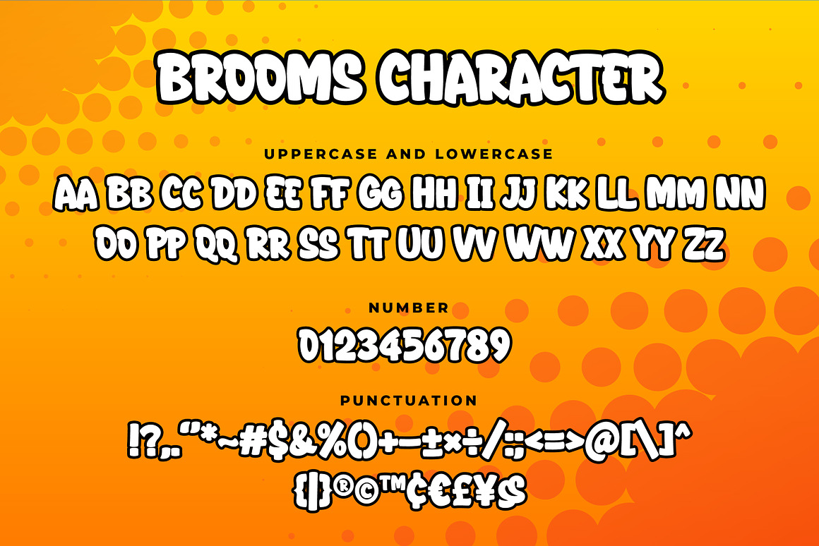 Brooms Playful Display Font Free Download