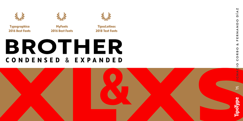 Brother XS&XL Font Free Download Free Download