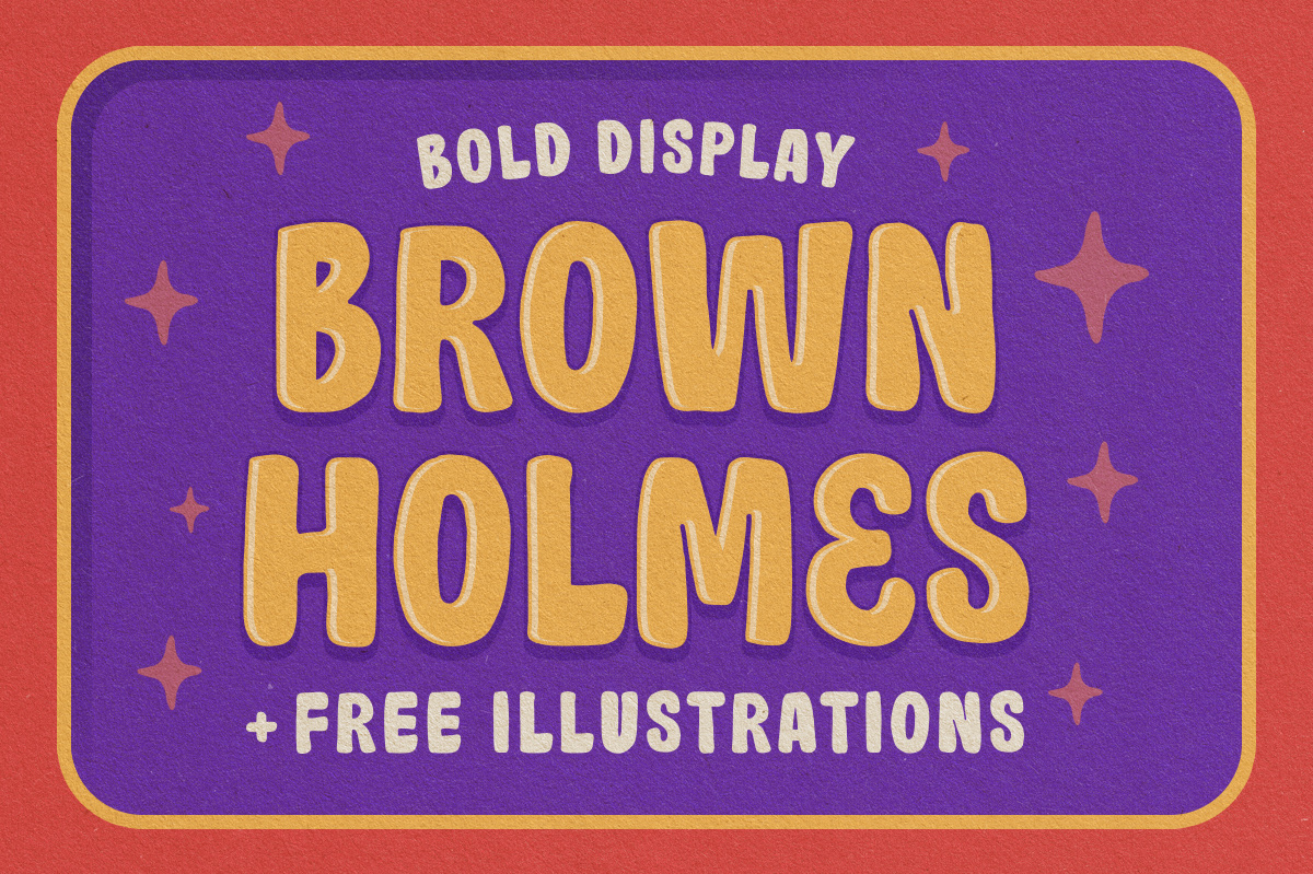 Brown Holmes Font Free Download