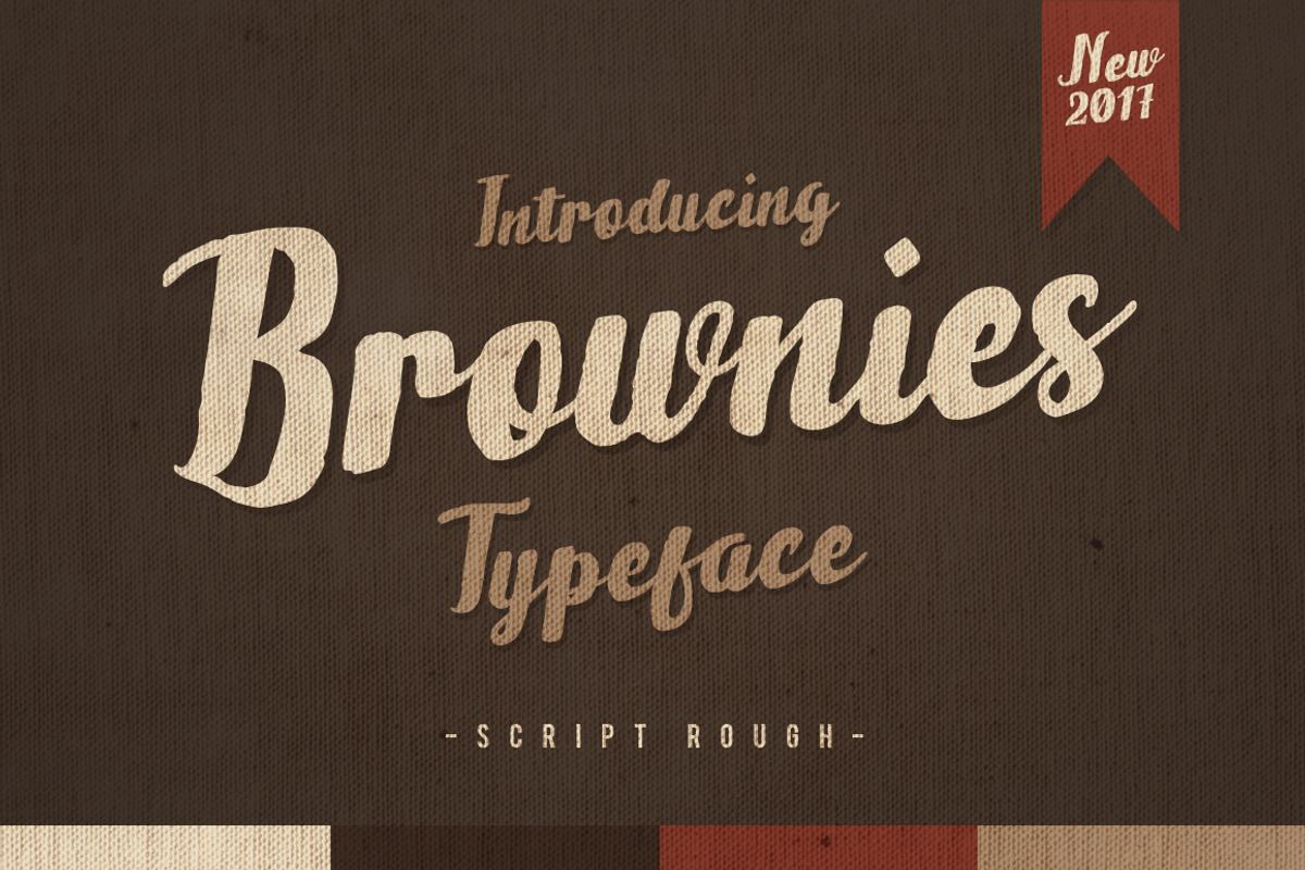 Brownies Typeface Free Download Free Download