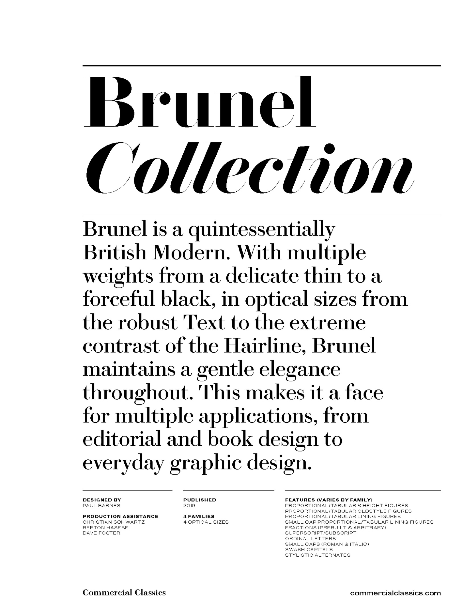 Brunel Font Free Download