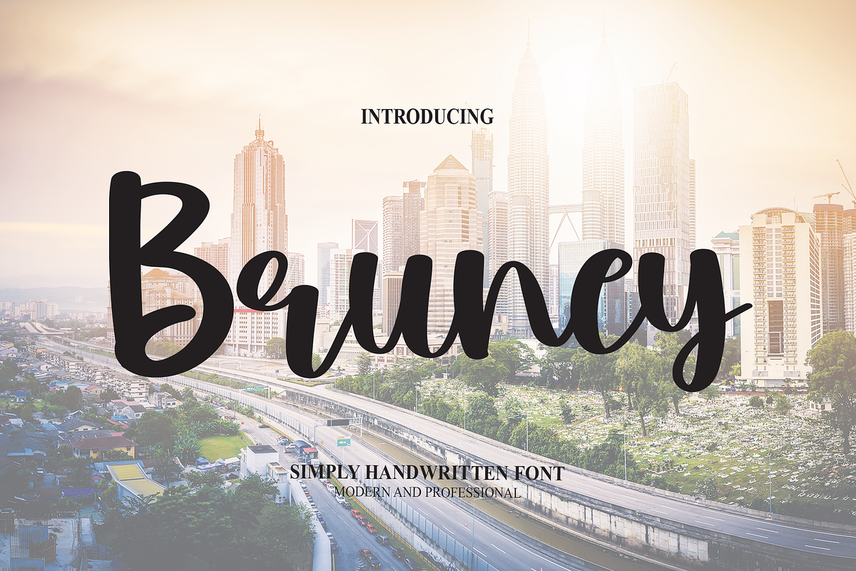 Bruney | Script Font Free Download Free Download