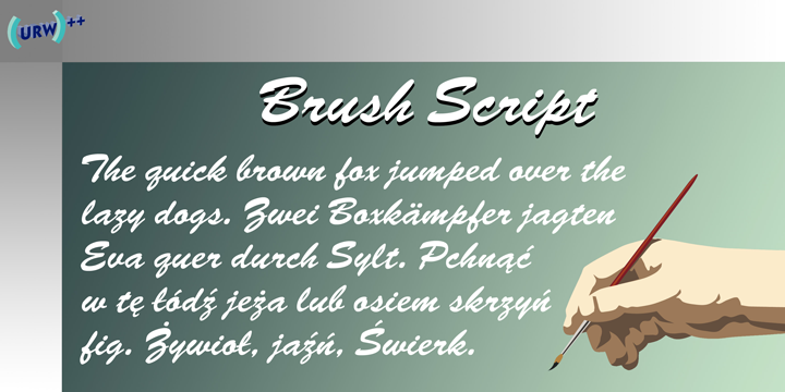 Brush Script Free Download Free Download