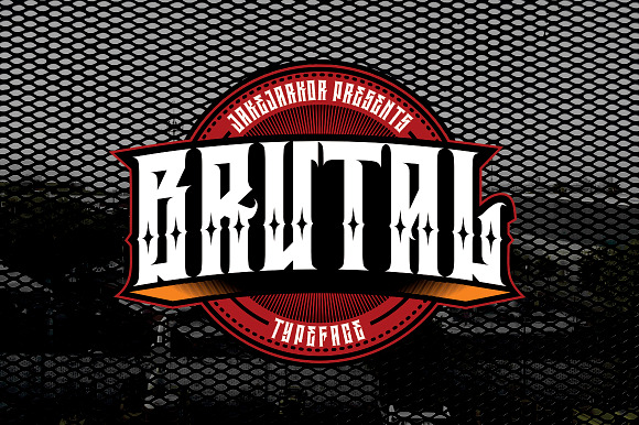 BRUTAL Font Free Download