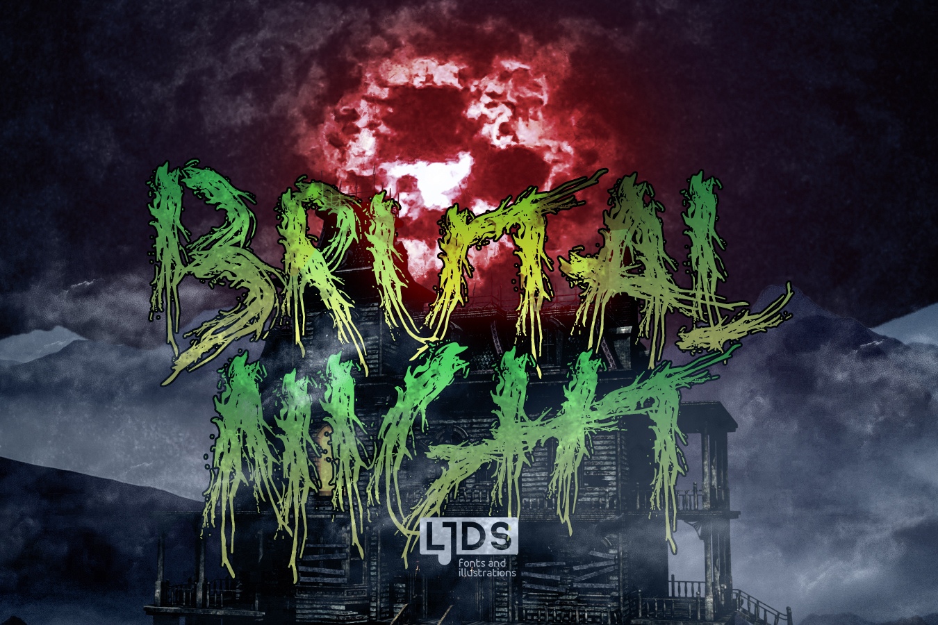 Brutal Night Font Free Download