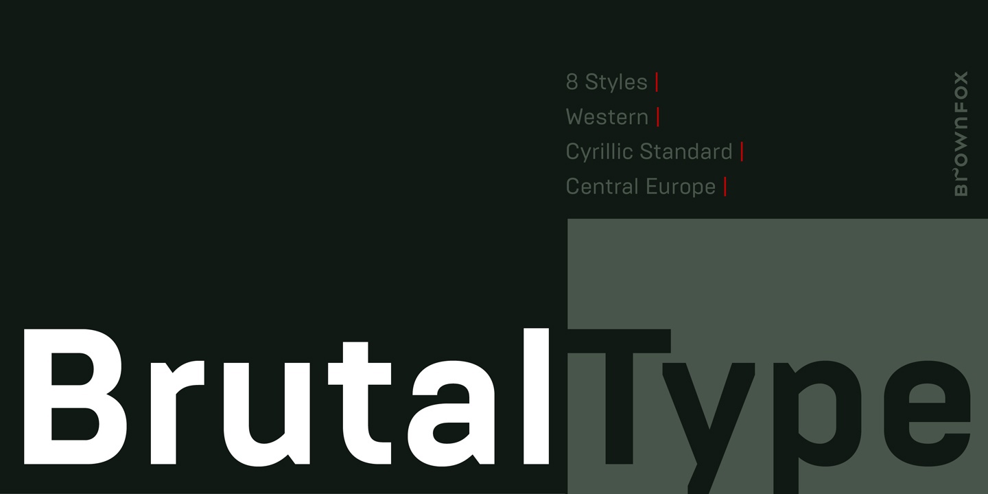 Brutal Type Font Free Download