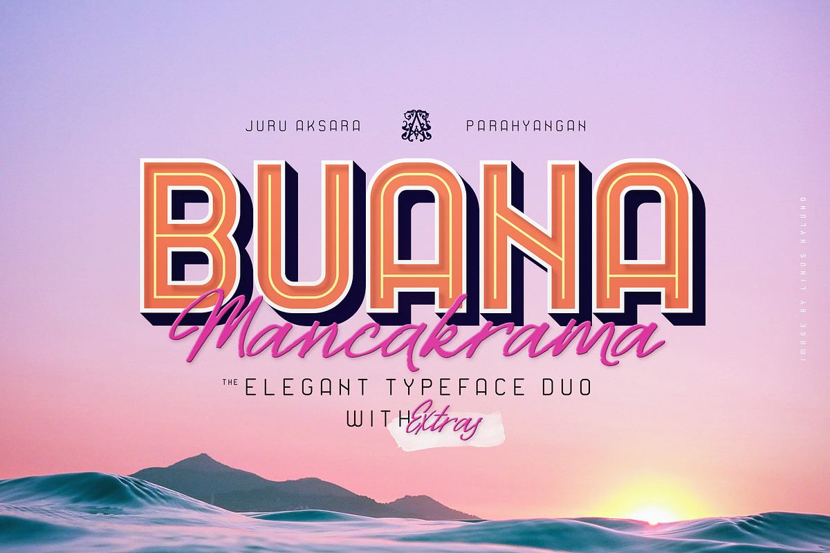 Buana & Mancakrama Typeface Duo Free Download Free Download