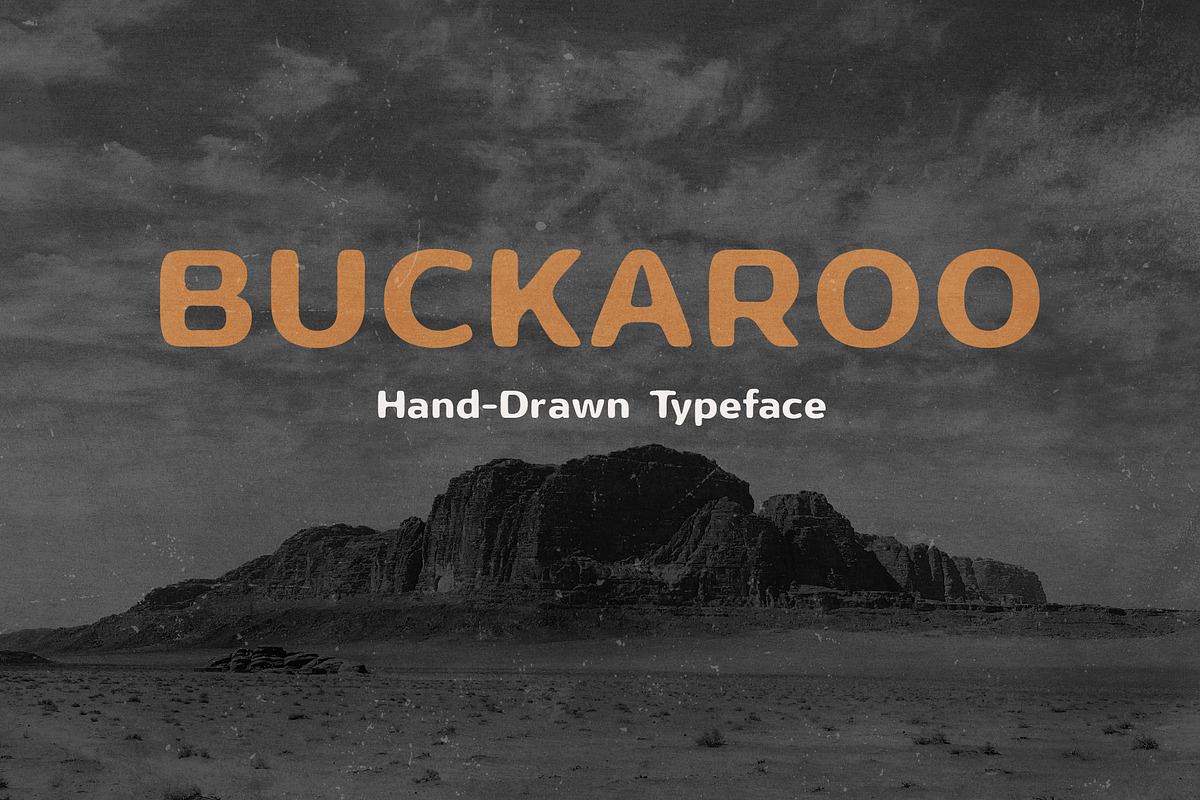 Buckaroo - Desert Typeface Free Download Free Download