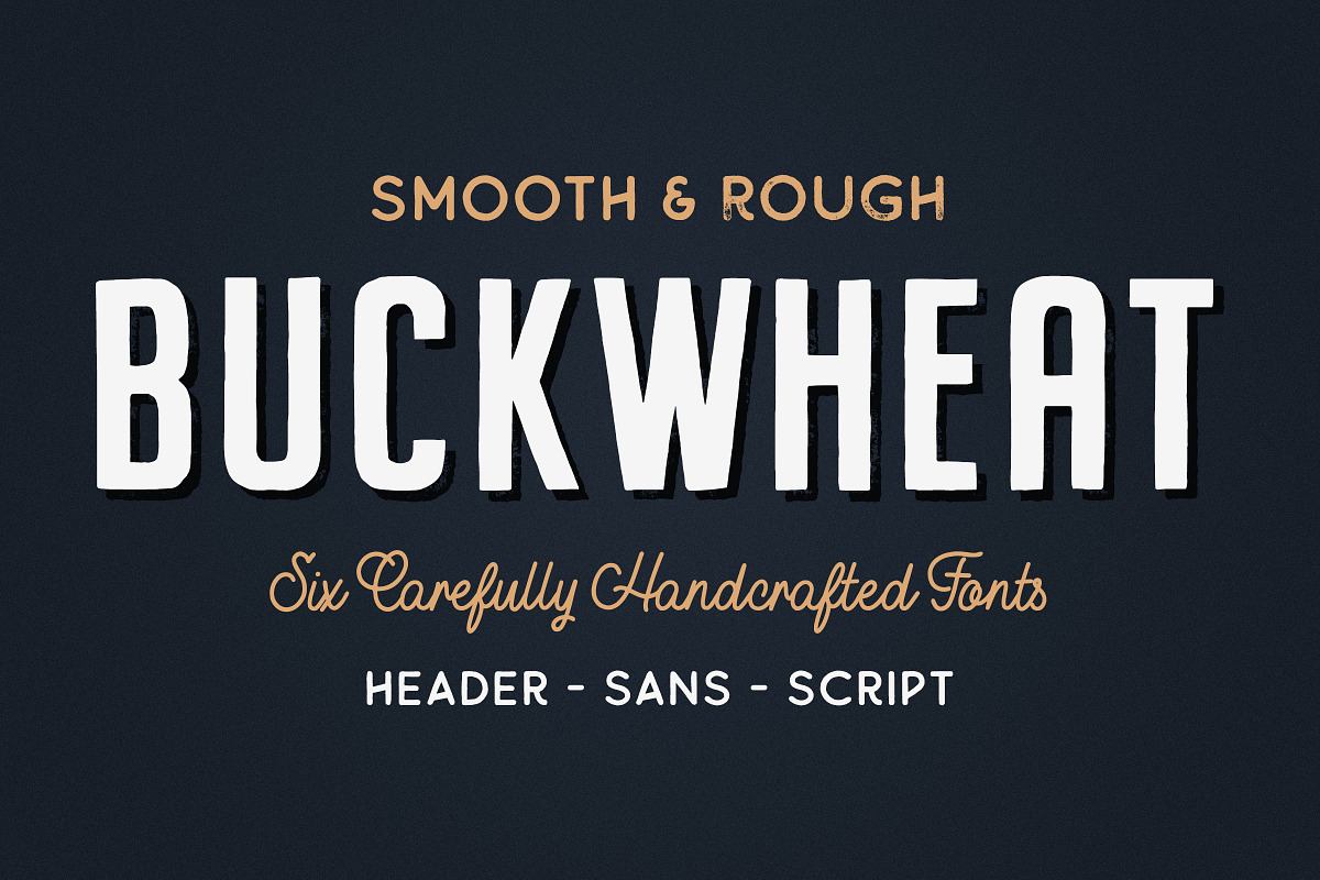 Buckwheat Font Collection Free Download Free Download