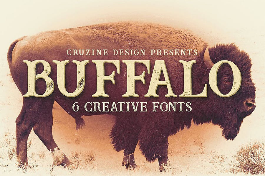 Buffalo Typeface Font Free Download