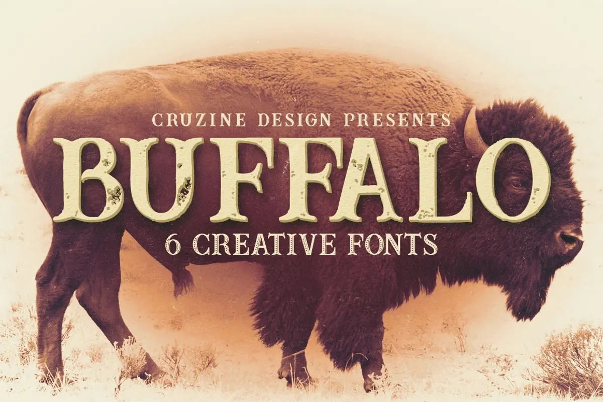 Buffalo Typeface Free Download Free Download