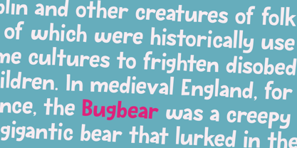 Bugbear Font Free Download