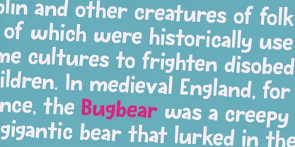 Bugbear Font
