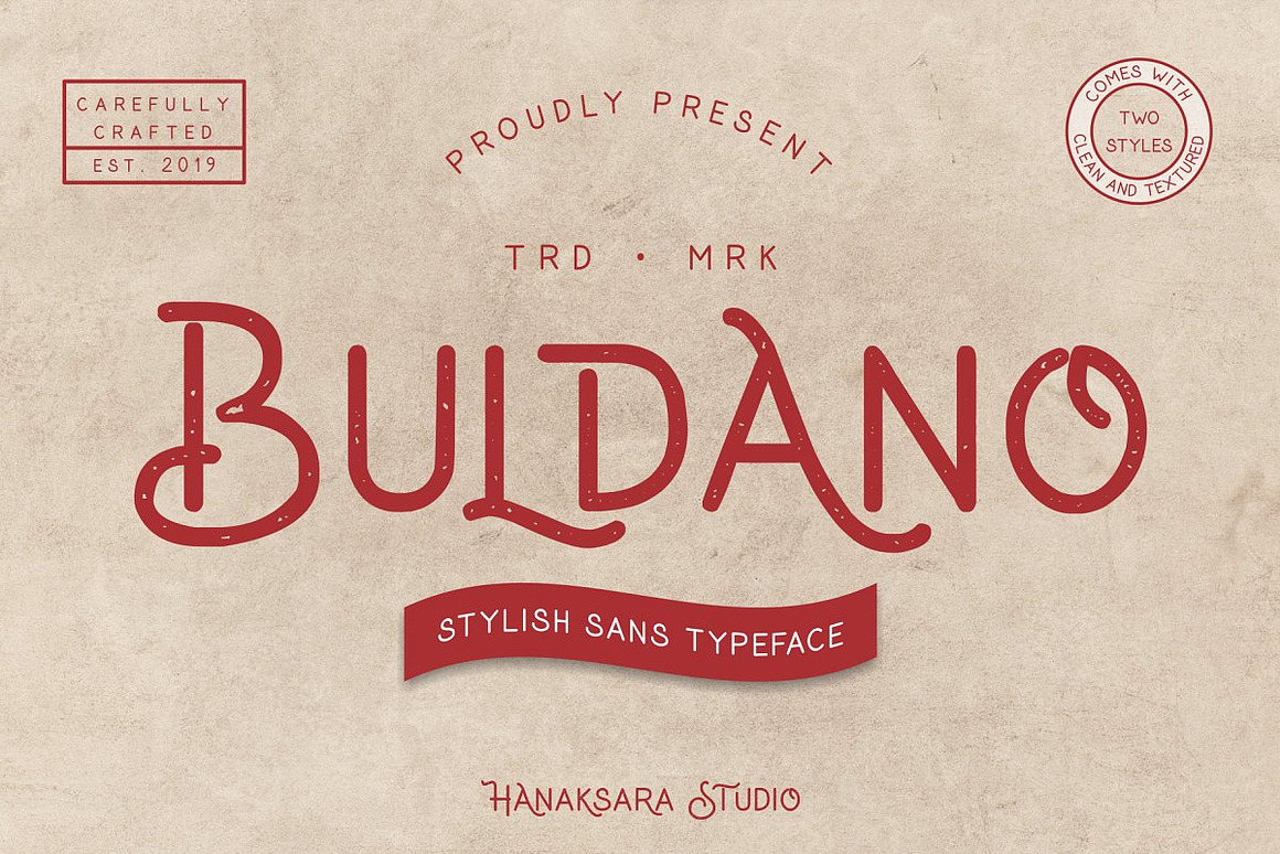 Buldano Stylish Sans Font Free Download