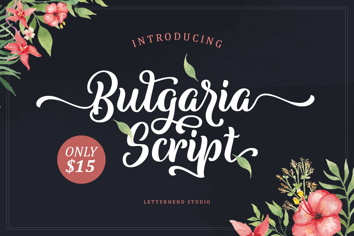 Bulgaria Script Font Free Download