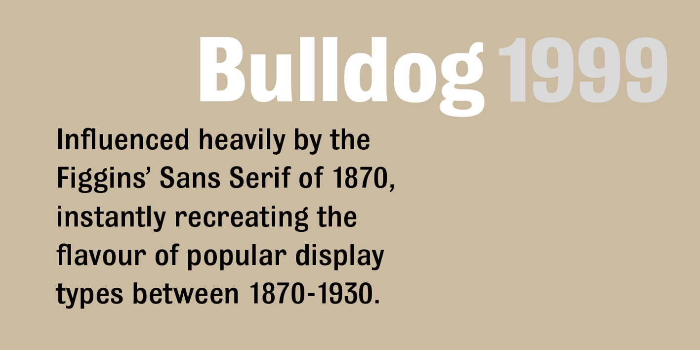 Bulldog Font Free Download