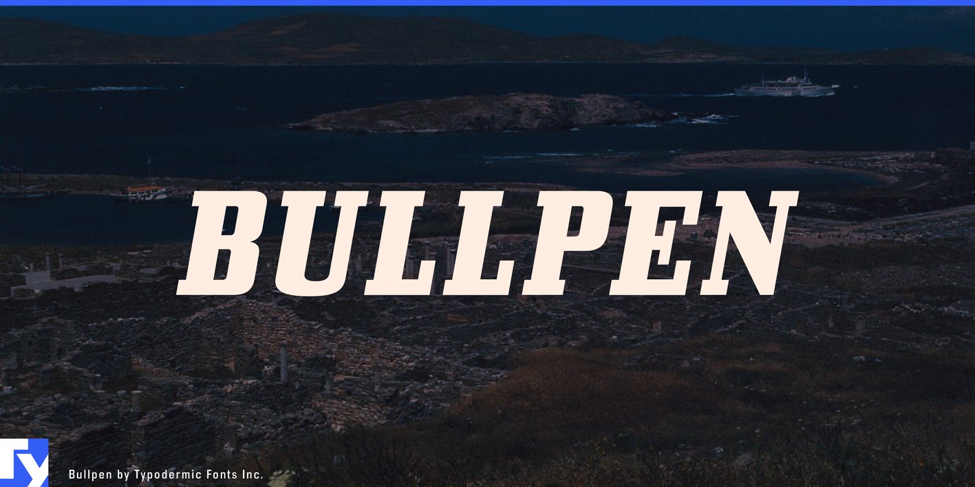 Bullpen Font Free Download