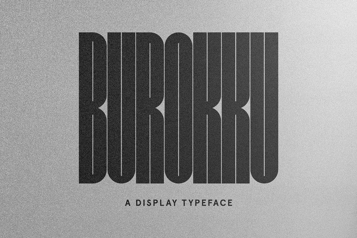 Burokku Bold Display Font Free Download