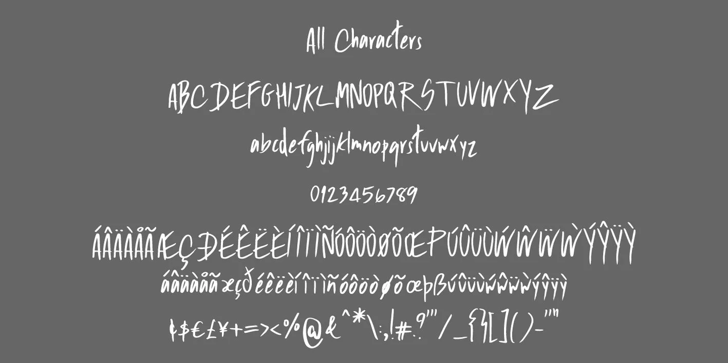 Bush Market Font