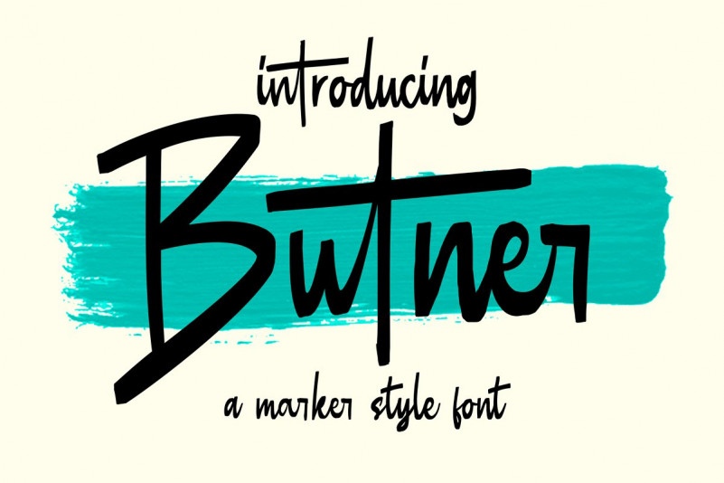 Butner Font Free Download