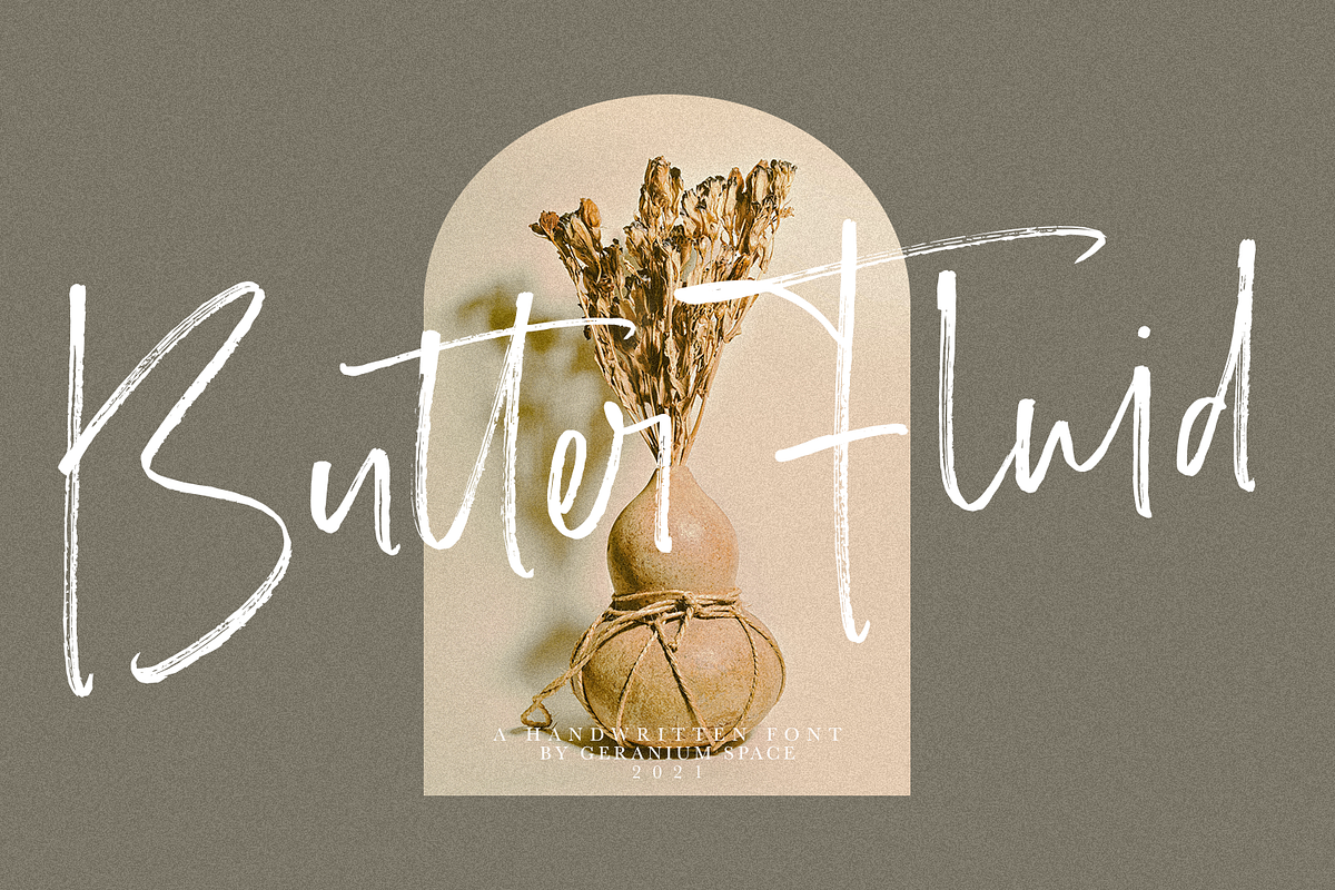 Butter Fluid - Handwritten Font Free Download Free Download