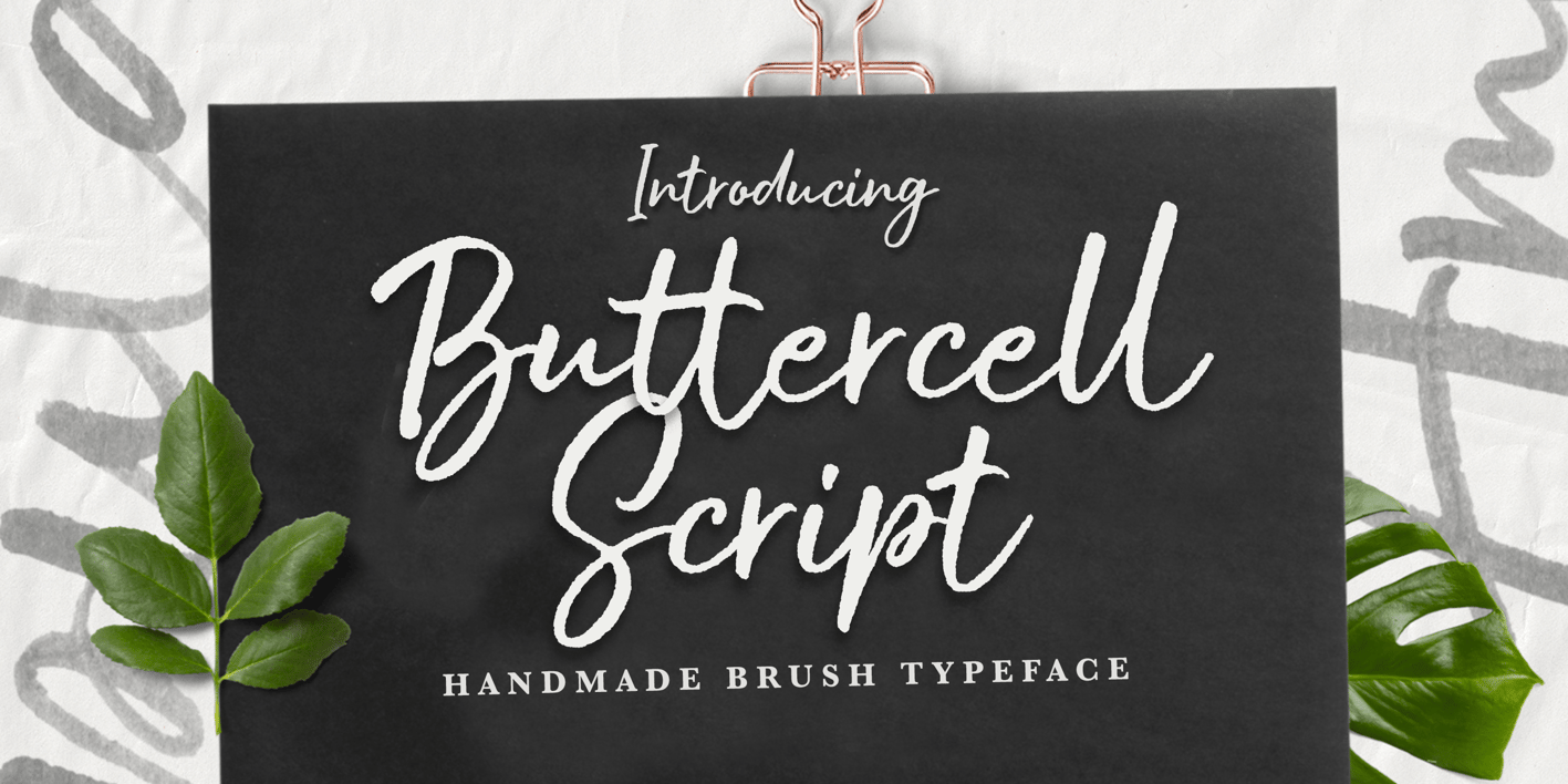 Buttercell Script Font Free Download