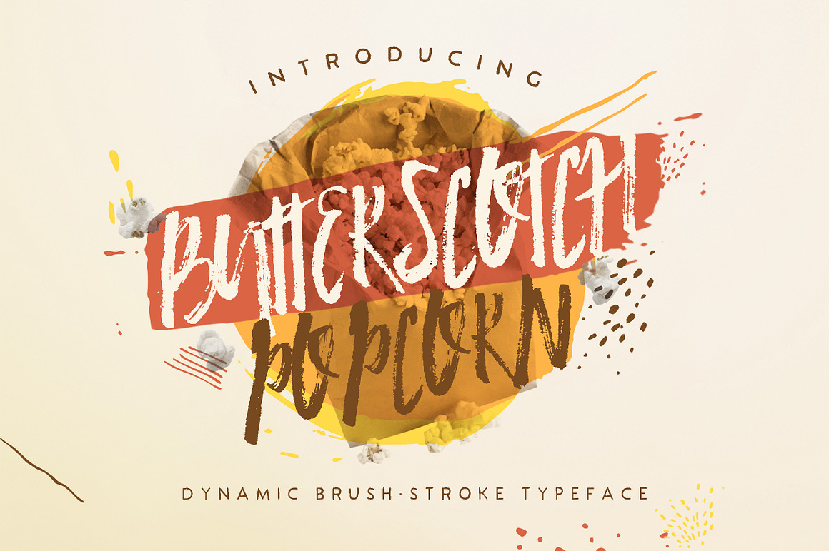 Butterscotch Popcorn Script Font Free Download