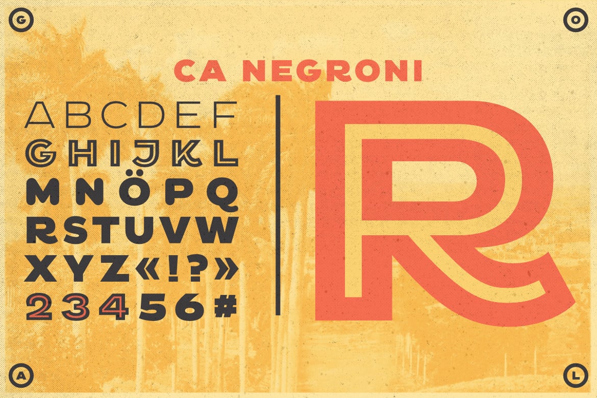 CA Negroni Font Free Download