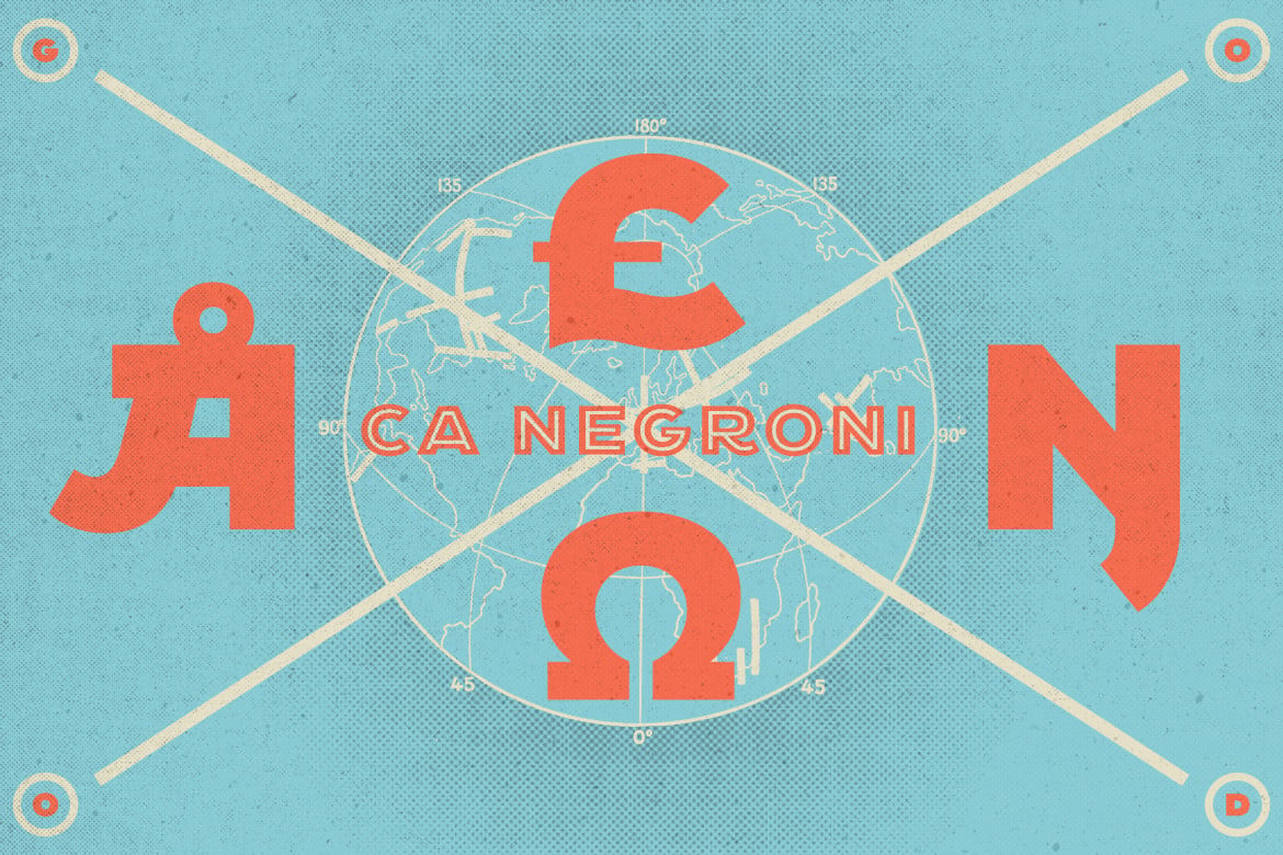 CA Negroni Font Free Download