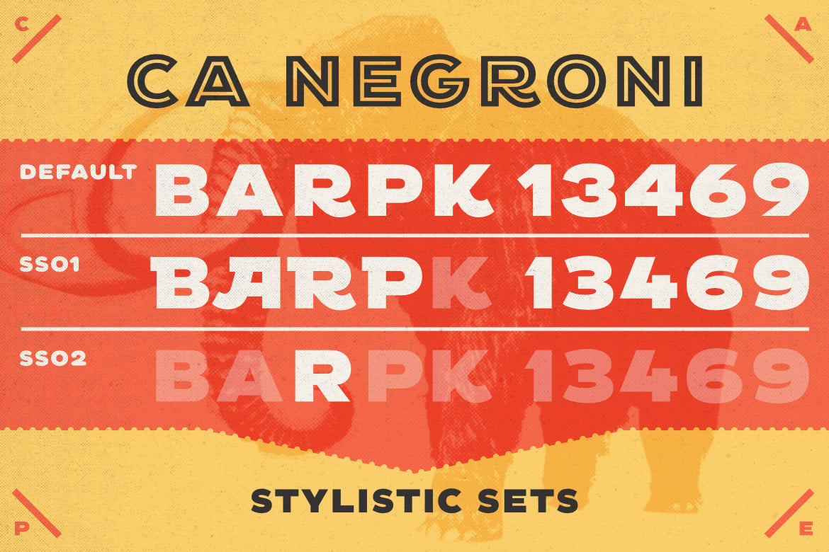 CA Negroni Font Free Download