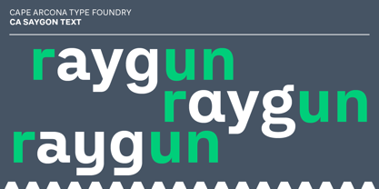 CA Saygon Text Font Free Download