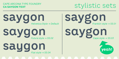 CA Saygon Text Font Free Download