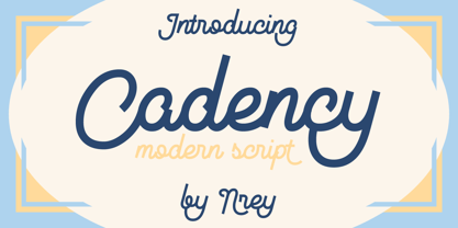 Cadency Font Free Download