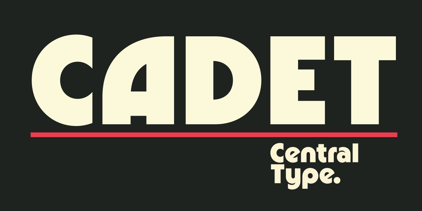 Cadet Font Free Download