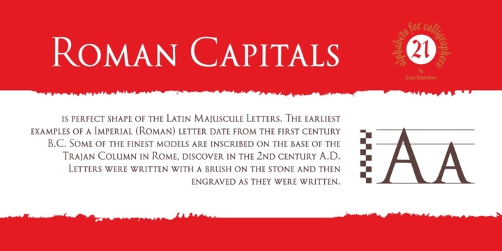 Cal Roman Capitals Font Free Download